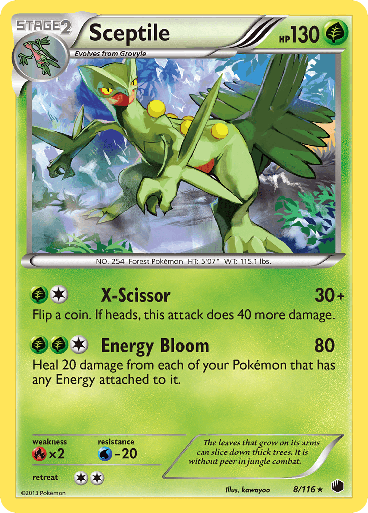 Sceptile: Plasma Freeze