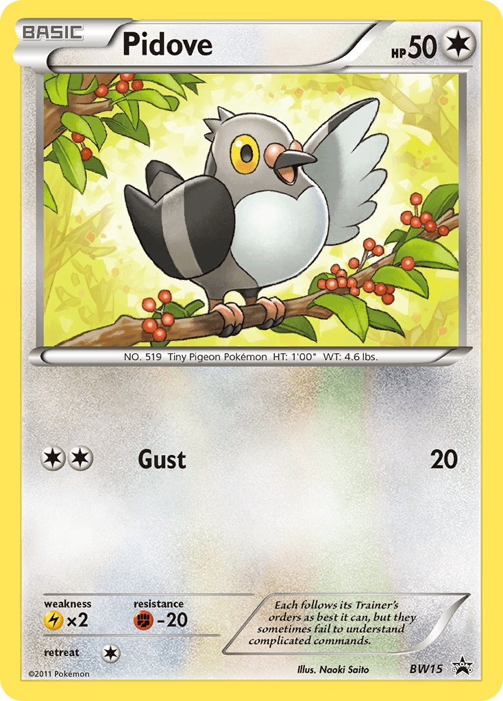 Pidove: BW Black Star Promos