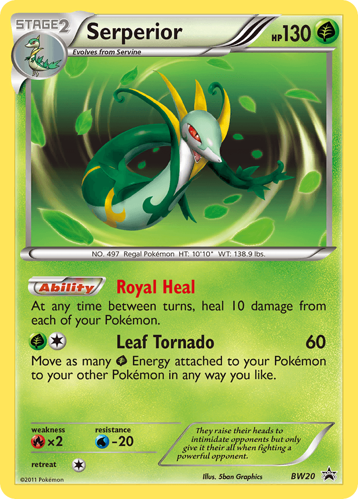 Serperior: BW Black Star Promos
