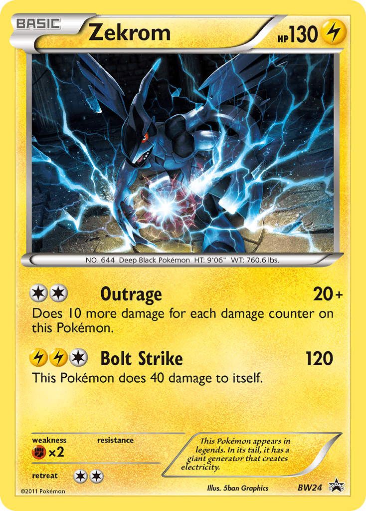 Zekrom: BW Black Star Promos
