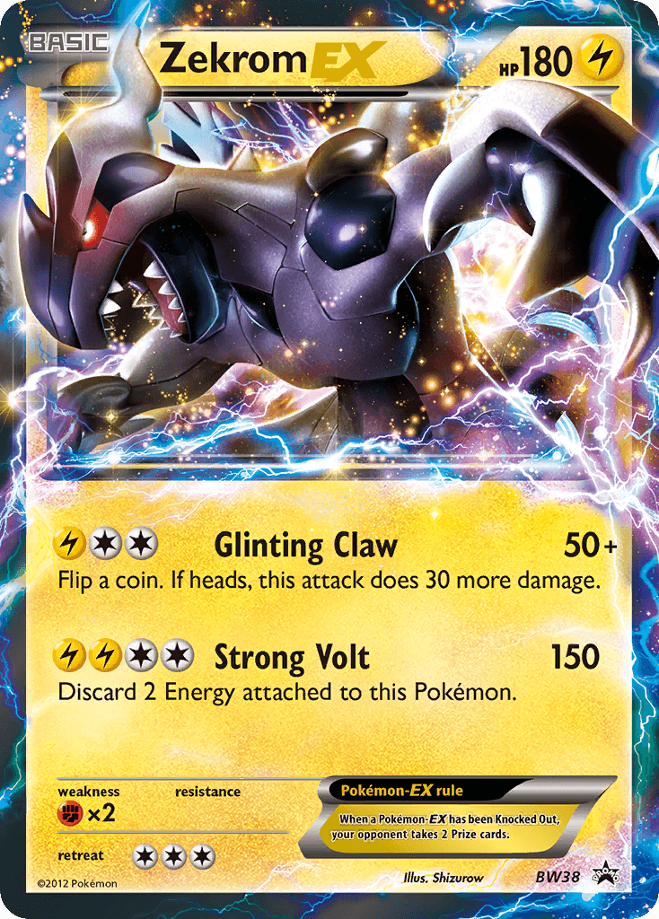 Zekrom-EX: BW Black Star Promos