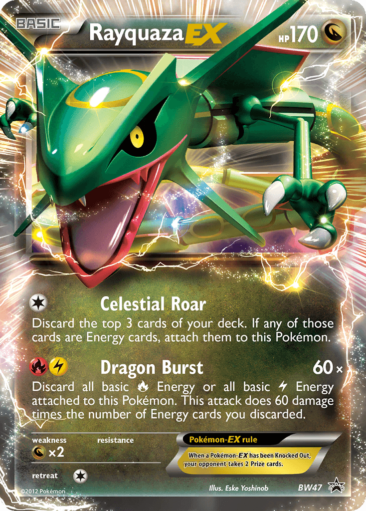 Rayquaza-EX: BW Black Star Promos