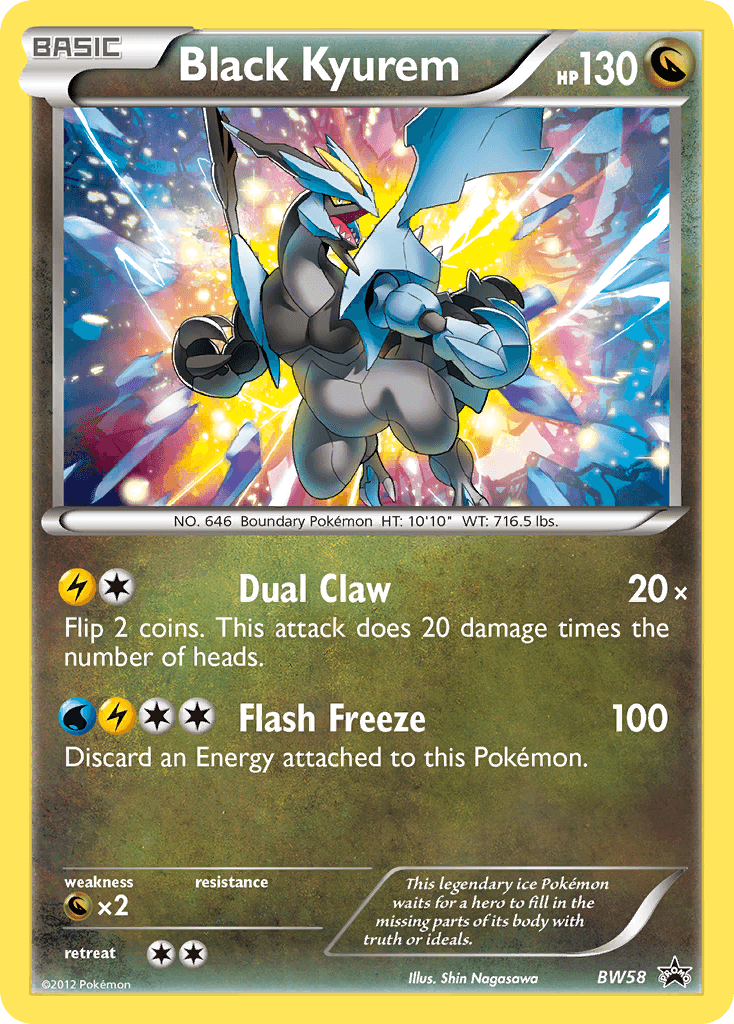 Black Kyurem: BW Black Star Promos