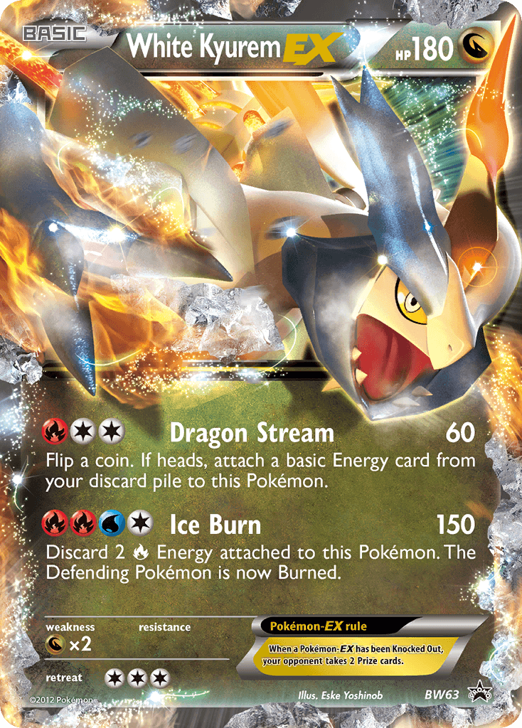 White Kyurem-EX: BW Black Star Promos
