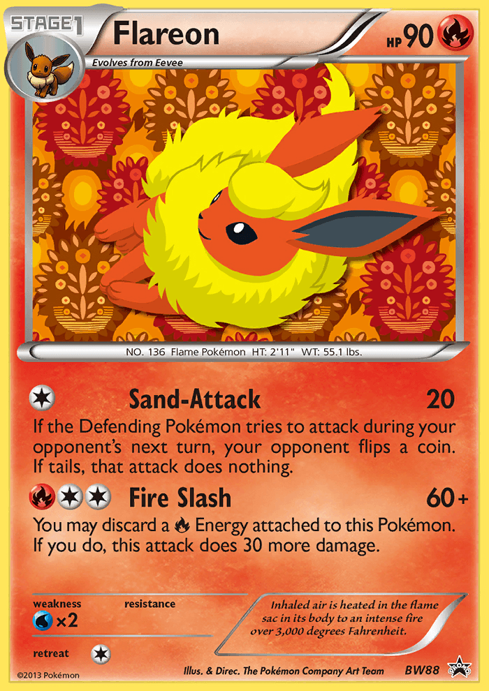 Flareon: BW Black Star Promos