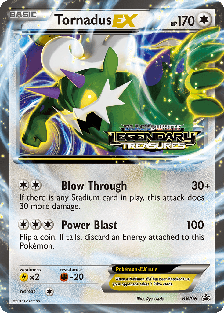Tornadus-EX: BW Black Star Promos