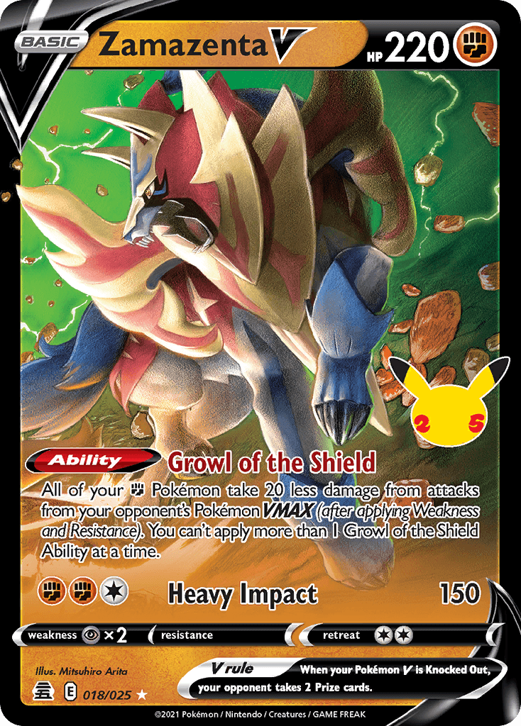 Zamazenta V: Celebrations