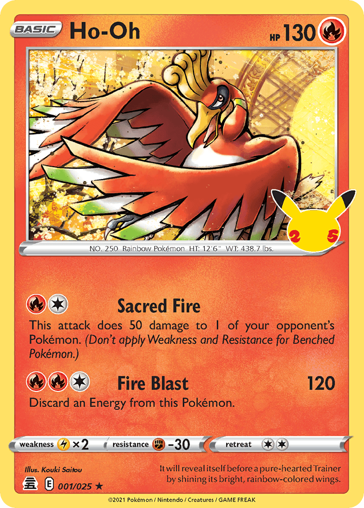 Ho-Oh: Celebrations