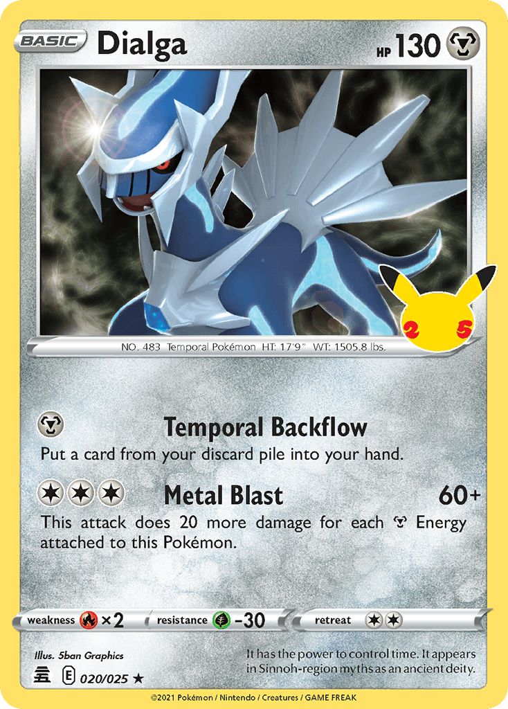 Dialga: Celebrations