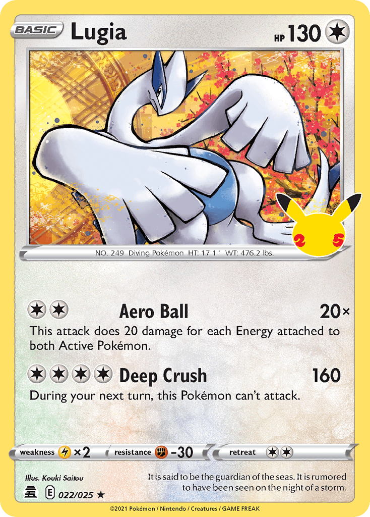 Lugia: Celebrations
