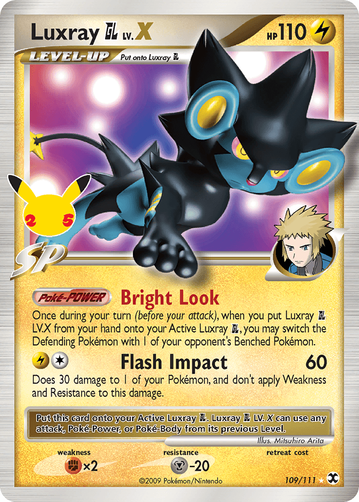 Luxray GL LV.X: Celebrations: Classic Collection