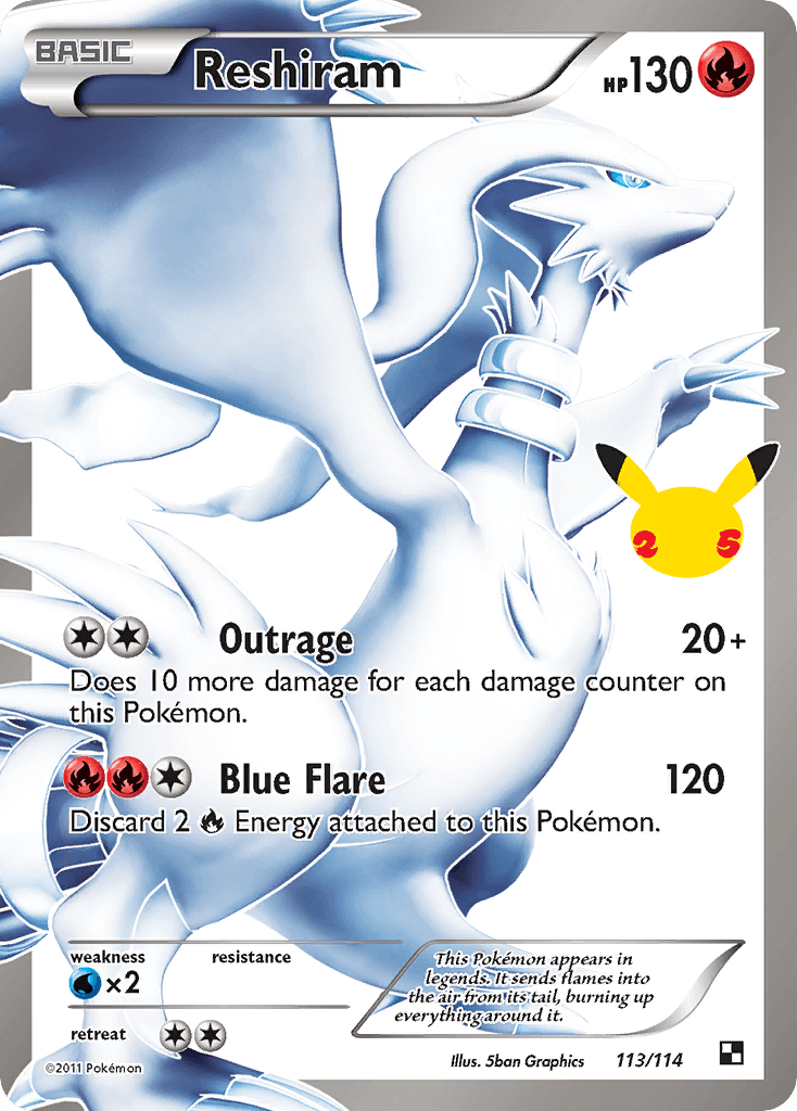 Reshiram: Celebrations: Classic Collection