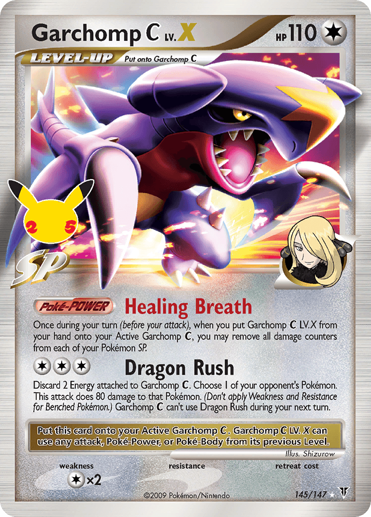 Garchomp C LV.X: Celebrations: Classic Collection