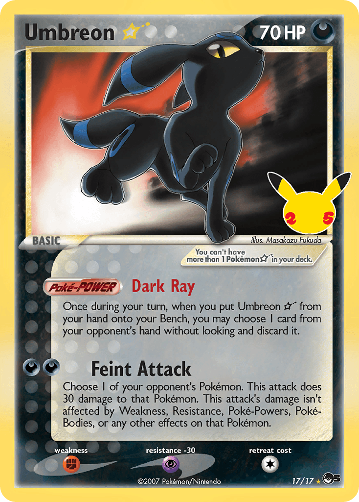 Umbreon ★: Celebrations: Classic Collection