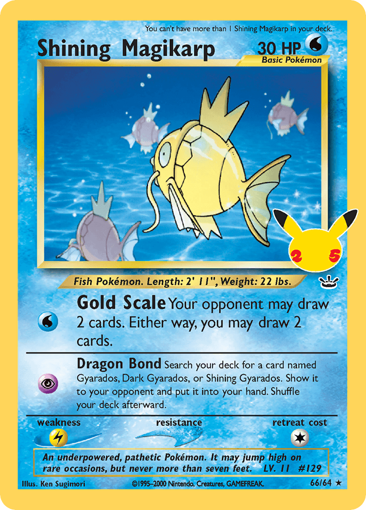 Shining Magikarp: Celebrations: Classic Collection