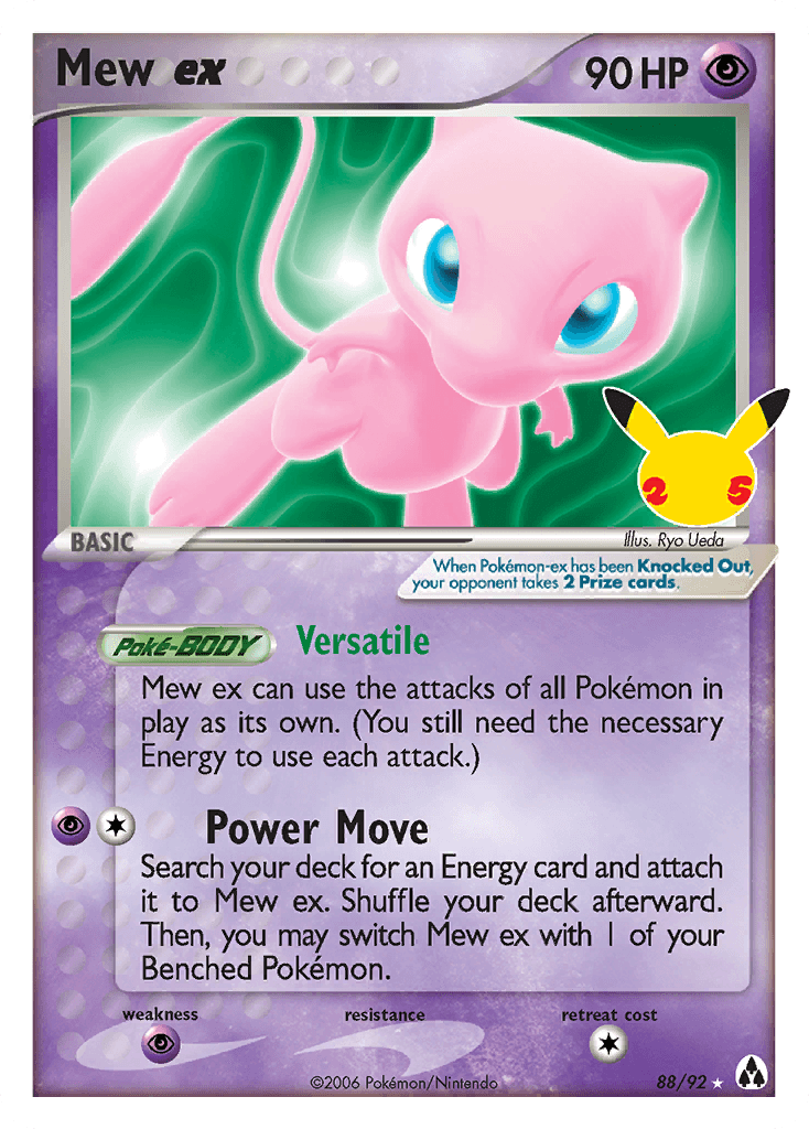 Mew ex: Celebrations: Classic Collection