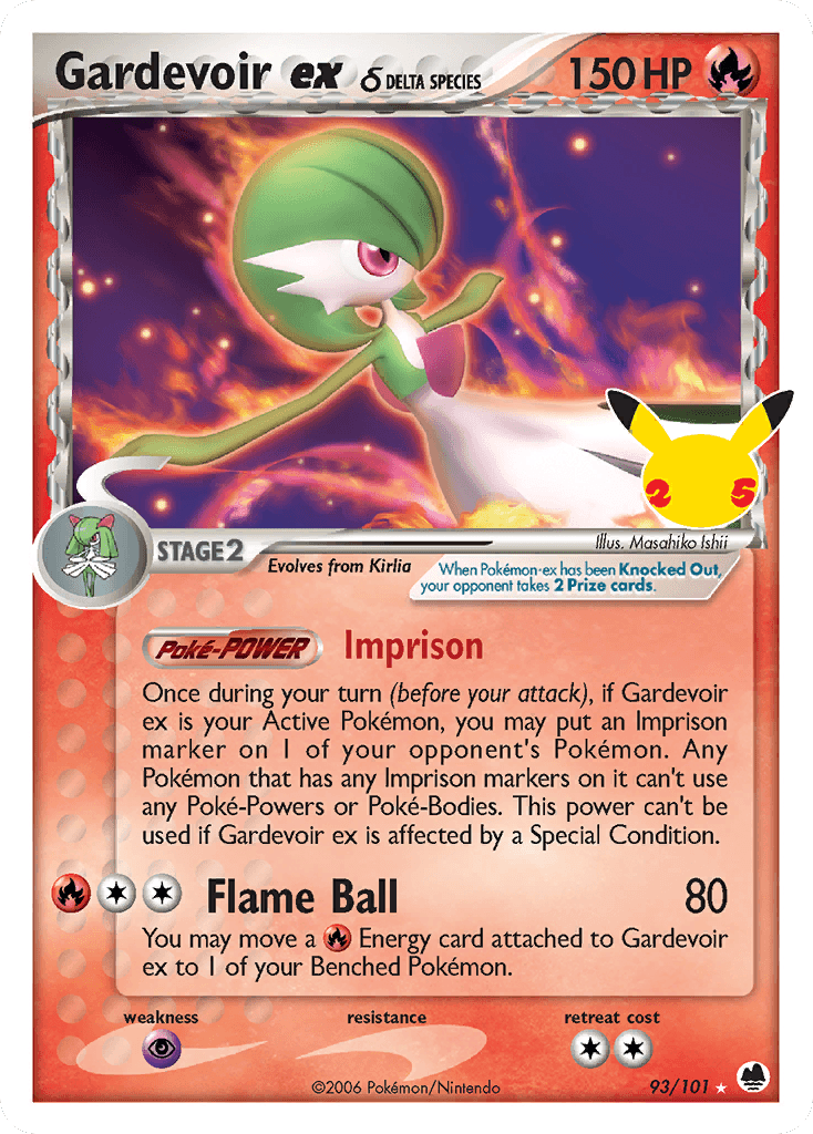 Gardevoir ex δ: Celebrations: Classic Collection
