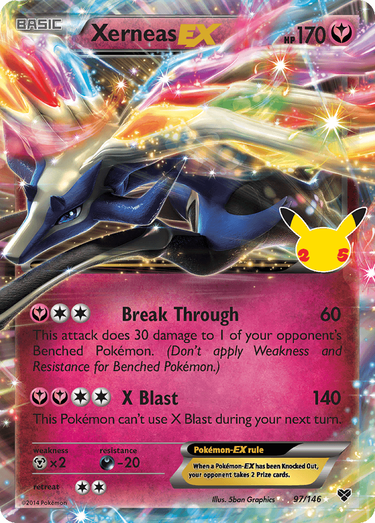 Xerneas-EX: Celebrations: Classic Collection