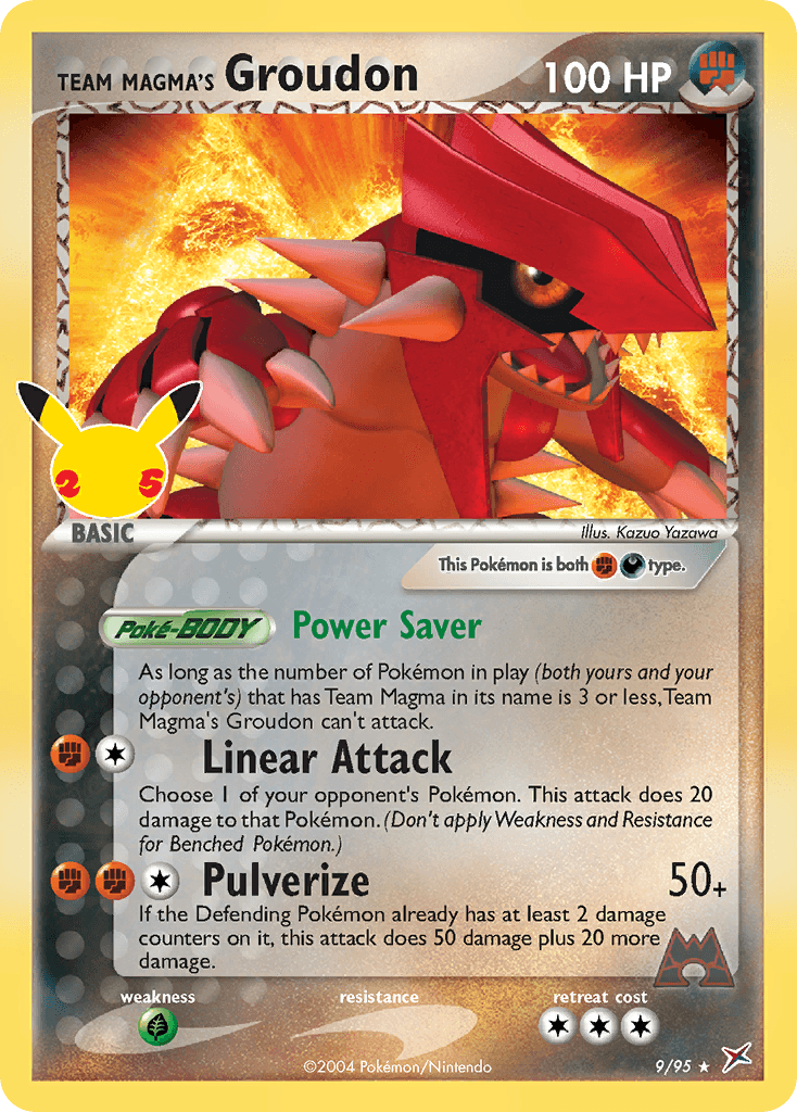 Team Magma's Groudon: Celebrations: Classic Collection