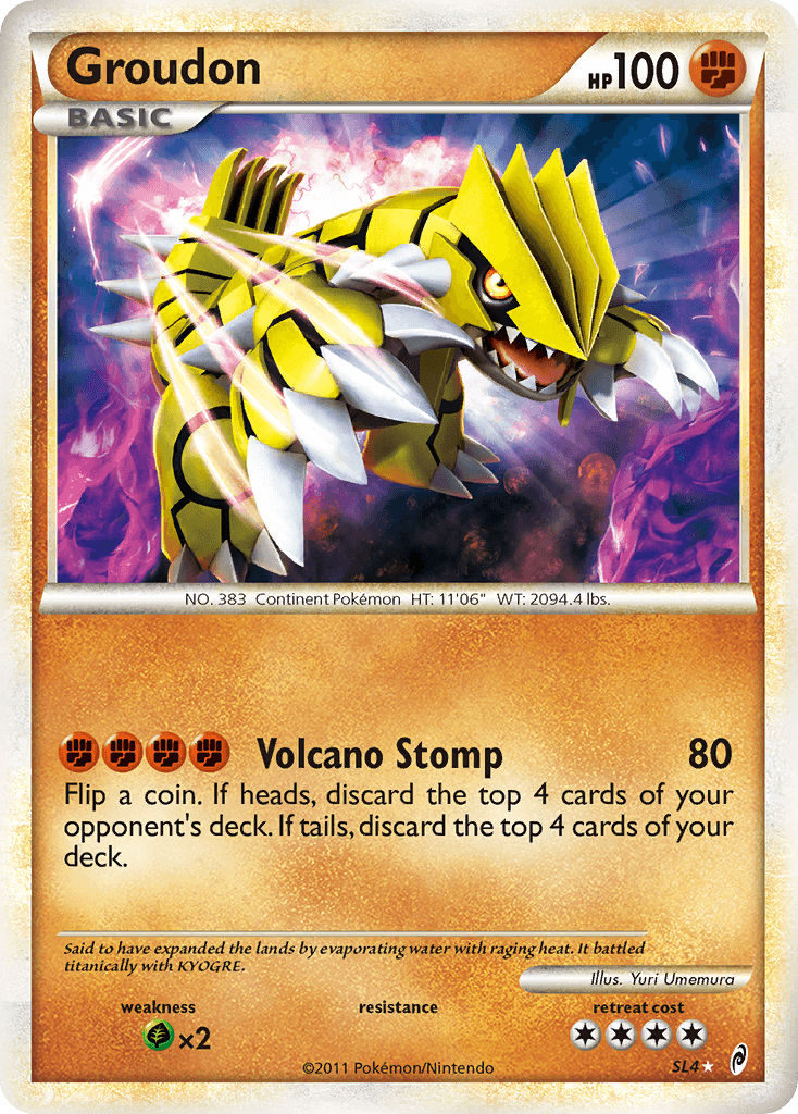 Groudon: Call of Legends
