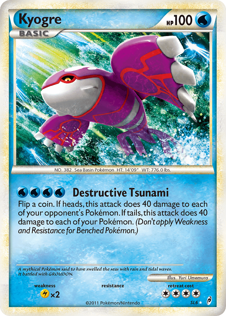 Kyogre: Call of Legends