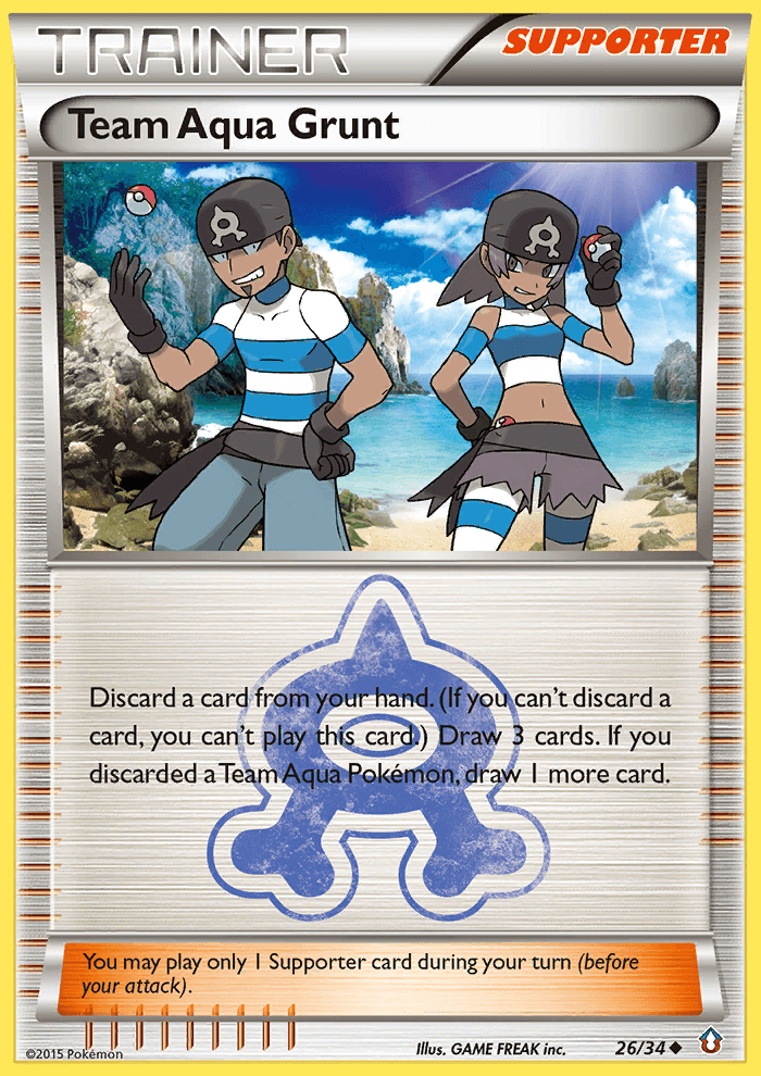 Team Aqua Grunt: Double Crisis