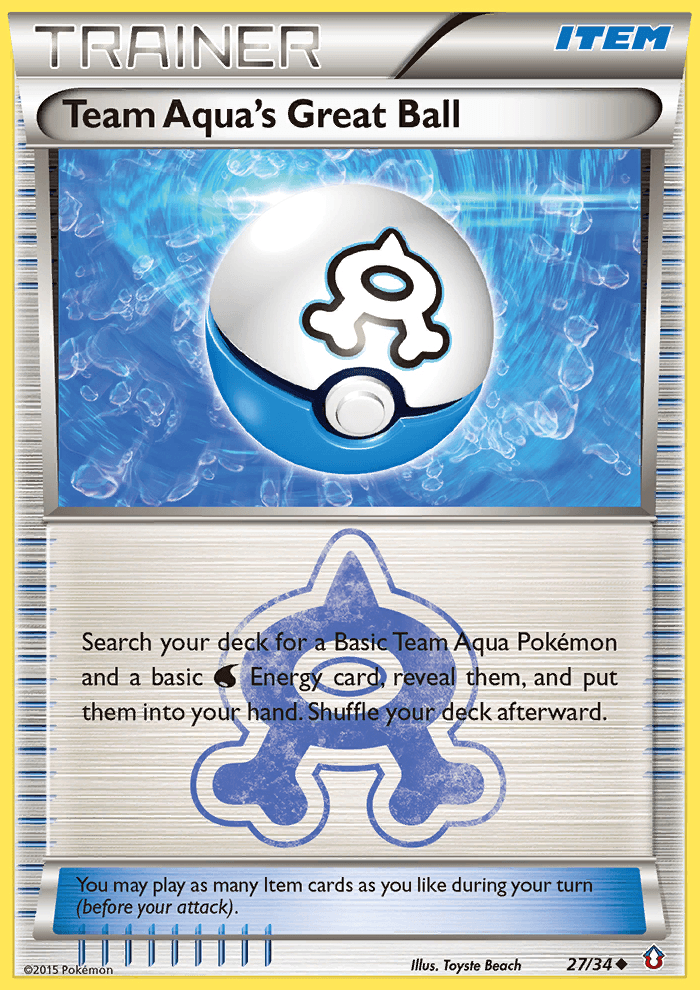 Team Aqua's Great Ball: Double Crisis