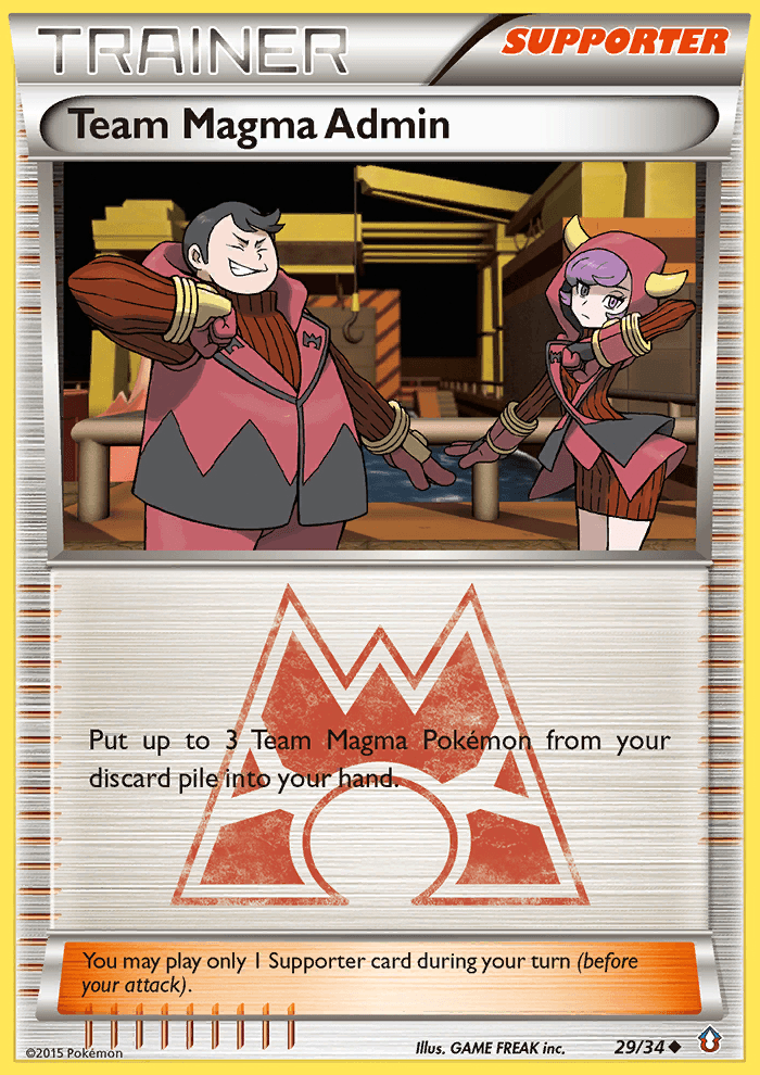 Team Magma Admin: Double Crisis