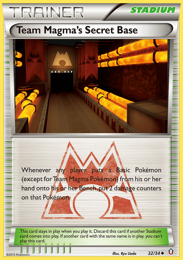 Team Magma's Secret Base: Double Crisis