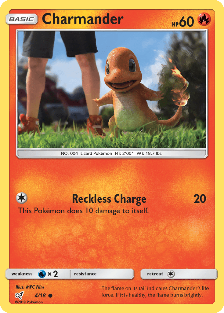 Charmander: Detective Pikachu