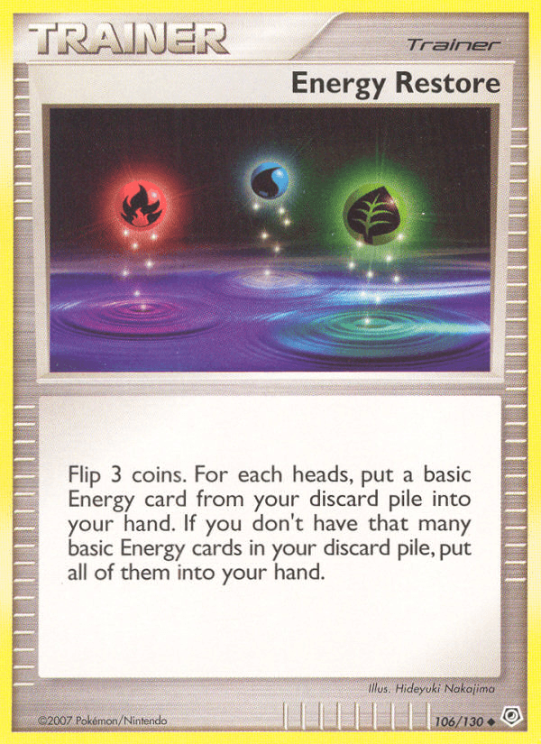 Energy Restore: Diamond & Pearl