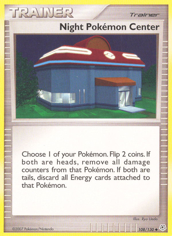 Night Pokémon Center: Diamond & Pearl