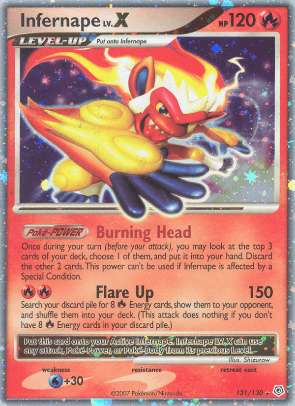 Infernape LV.X: Diamond & Pearl
