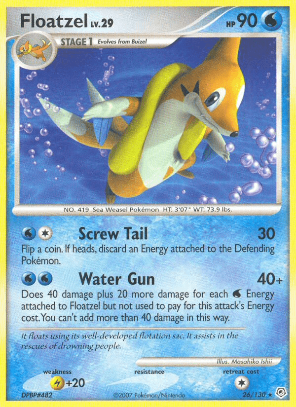 Floatzel: Diamond & Pearl