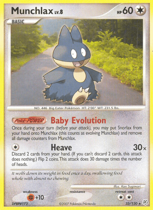 Munchlax: Diamond & Pearl