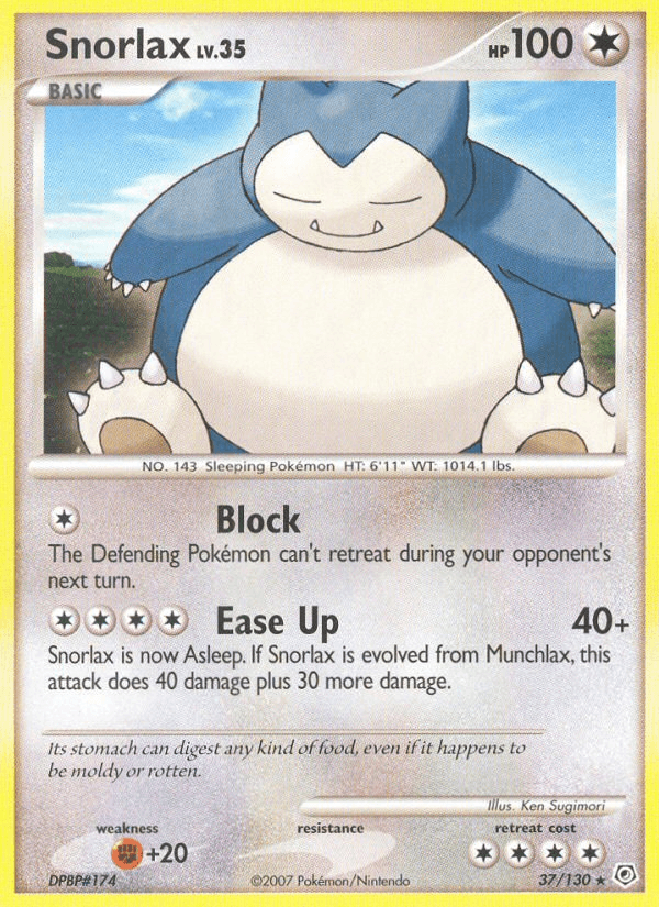Snorlax: Diamond & Pearl