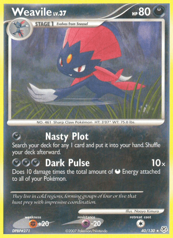 Weavile: Diamond & Pearl