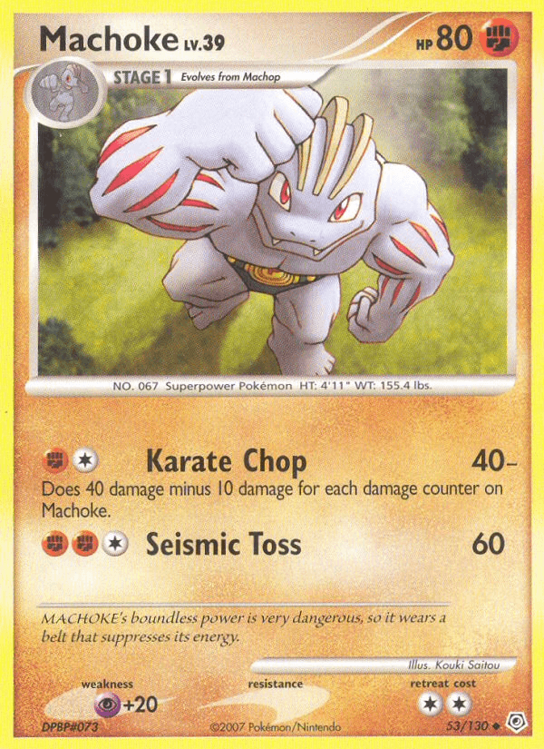 Machoke: Diamond & Pearl