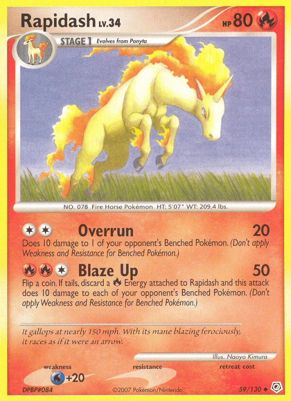 Rapidash: Diamond & Pearl