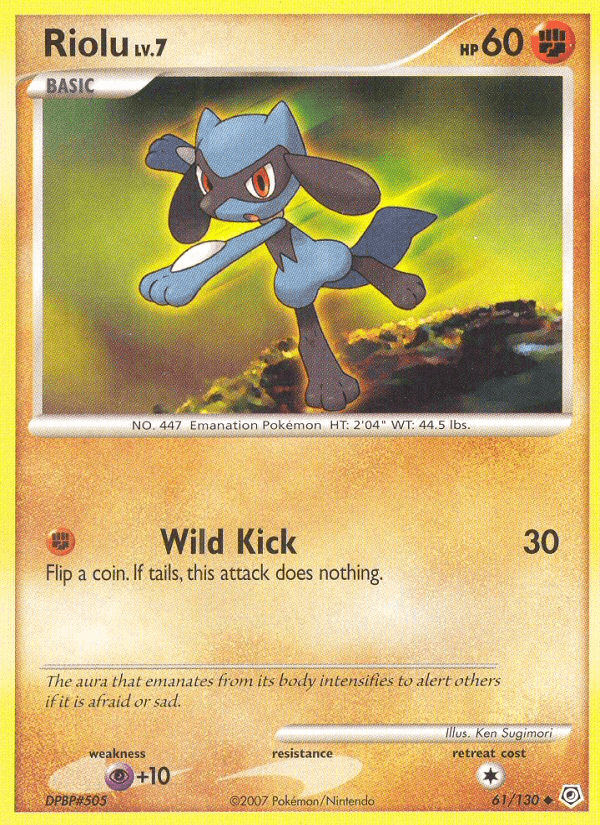 Riolu: Diamond & Pearl