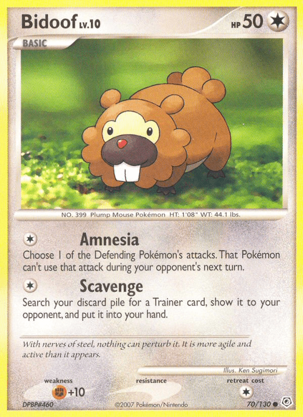 Bidoof: Diamond & Pearl