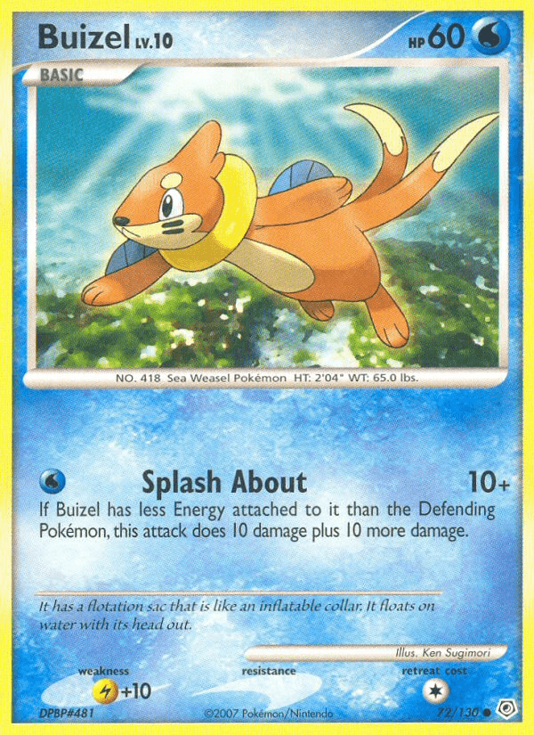 Buizel: Diamond & Pearl