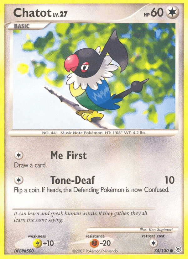 Chatot: Diamond & Pearl