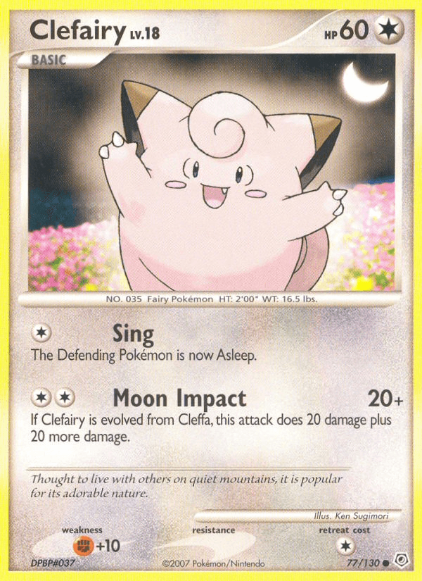 Clefairy: Diamond & Pearl