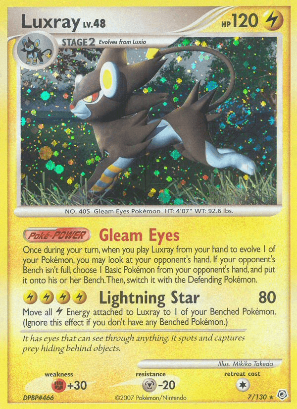 Luxray: Diamond & Pearl
