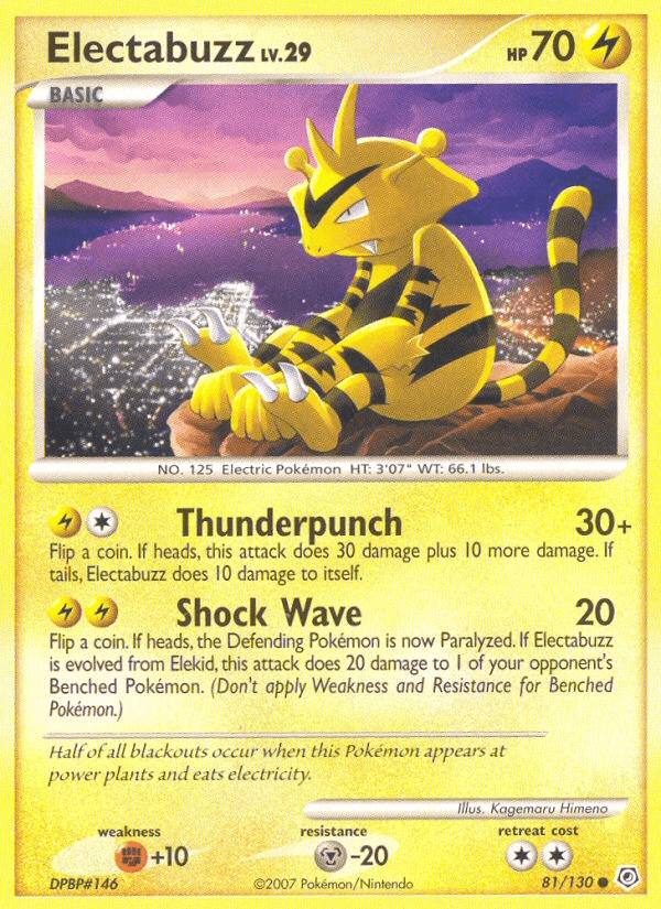 Electabuzz: Diamond & Pearl