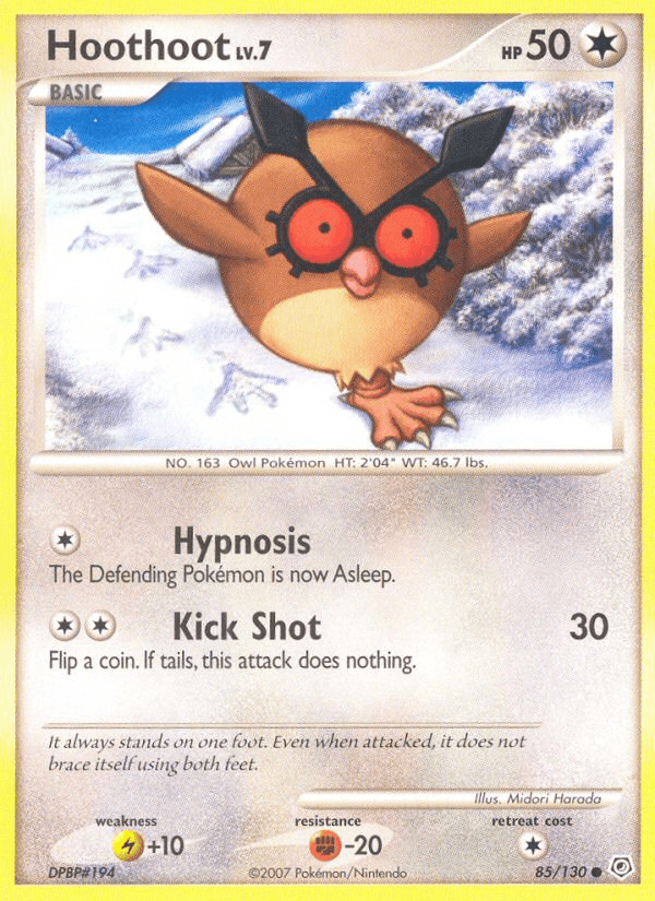 Hoothoot: Diamond & Pearl