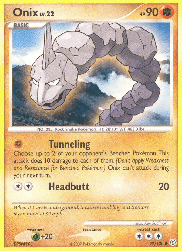 Onix: Diamond & Pearl