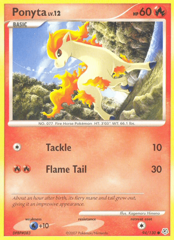 Ponyta: Diamond & Pearl