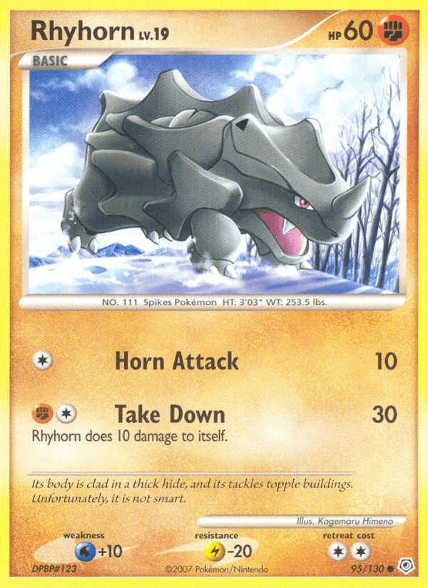 Rhyhorn: Diamond & Pearl